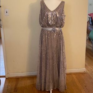 Beautiful sequined gown